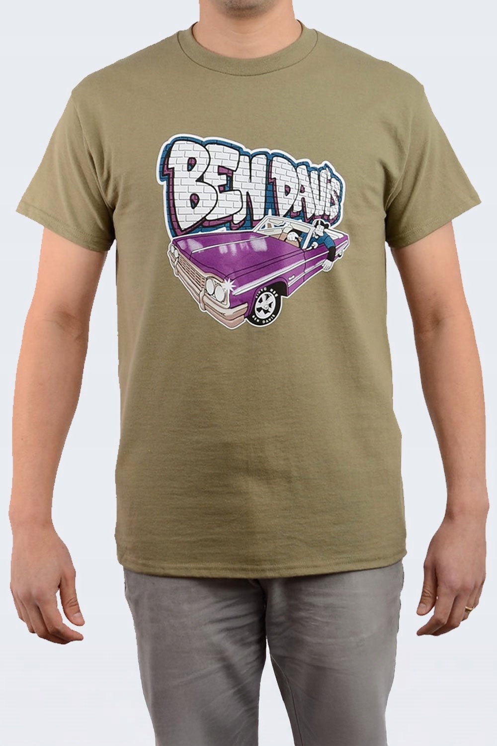 Tričko Ben Davis Convertible Khaki