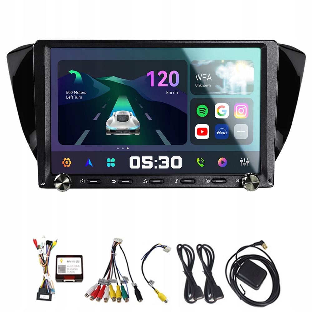 2Din Android 13 autorádio pro Škoda Superb 3 2015-2019 2G 32G Carplay Gps