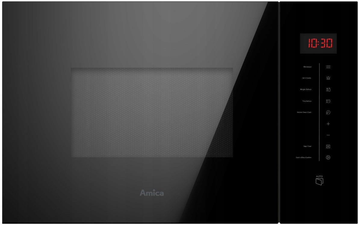 Zestaw Amica Płyta FlexiSpace Piek Okap Mikr 25l Kolor dominujący czarny