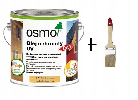 Osmo 420 Olej Ochronny Uv Bezbarwny 0,75L