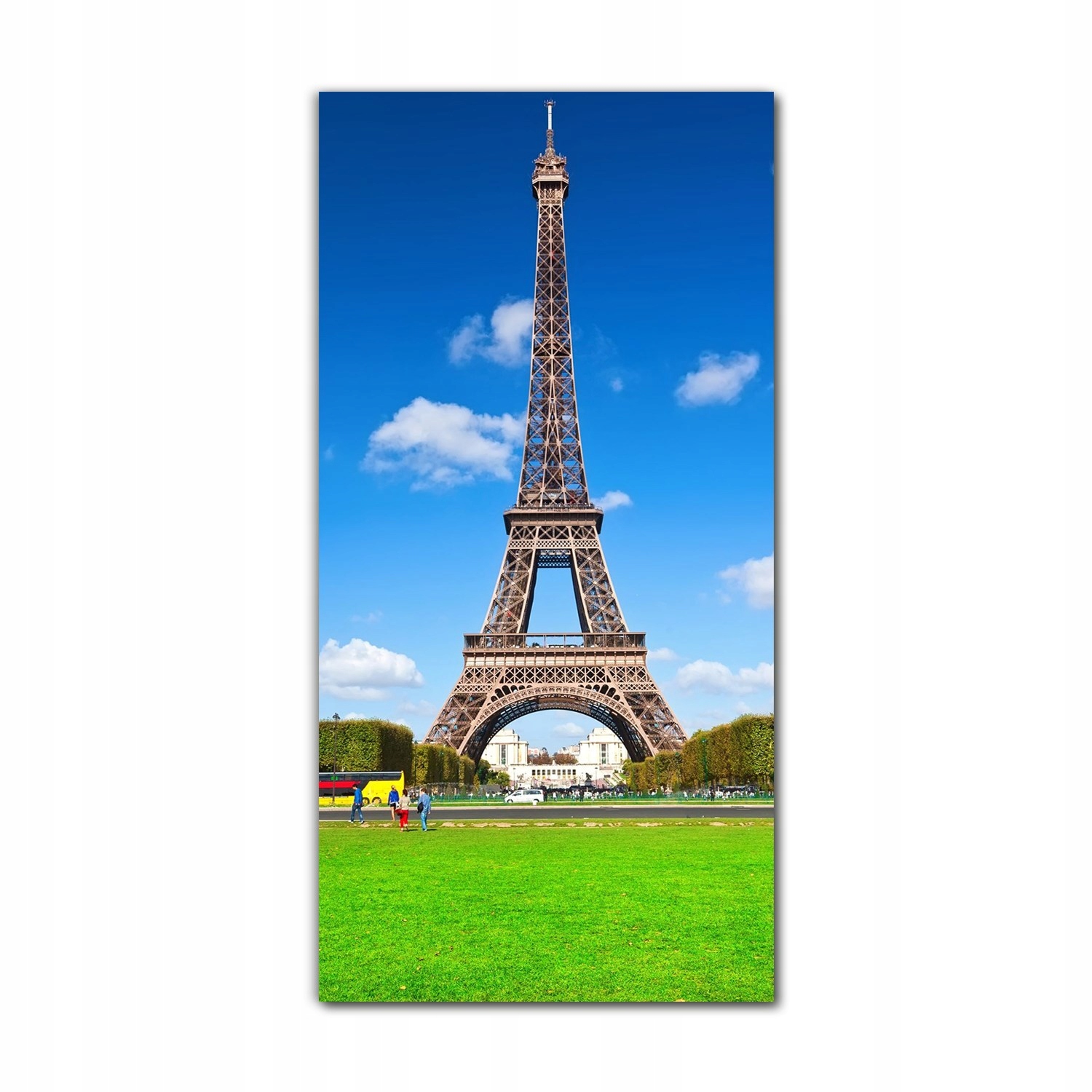 

Foto na szkle do salonu 70x140 Architektura Eiffel