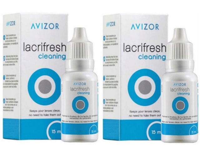

2 x Krople Do Oczu Avizor Lacrifresh Cleaning 15ml