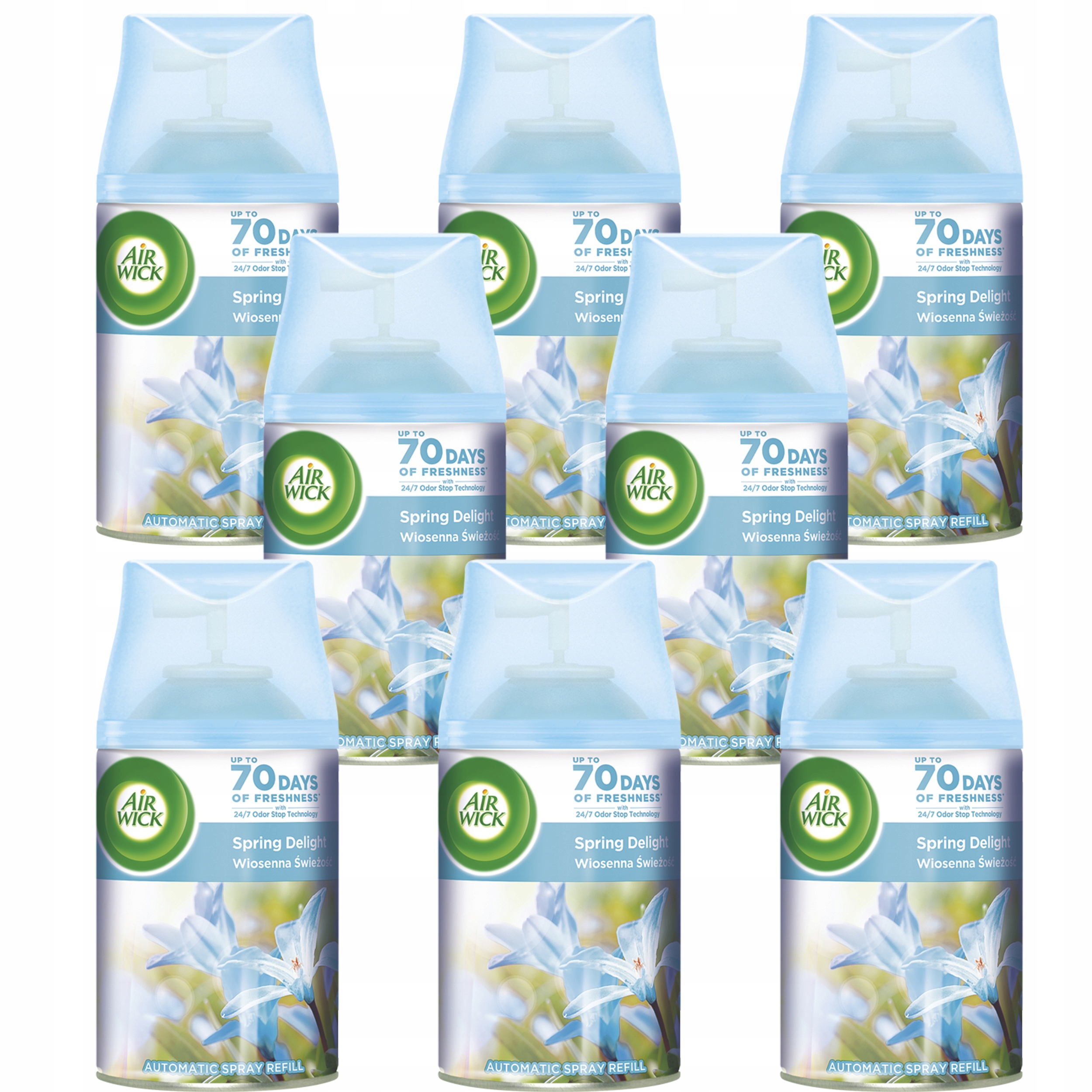 

Air Wick Fresh Pure Wios Świe Zapas Wkład 8*250ml