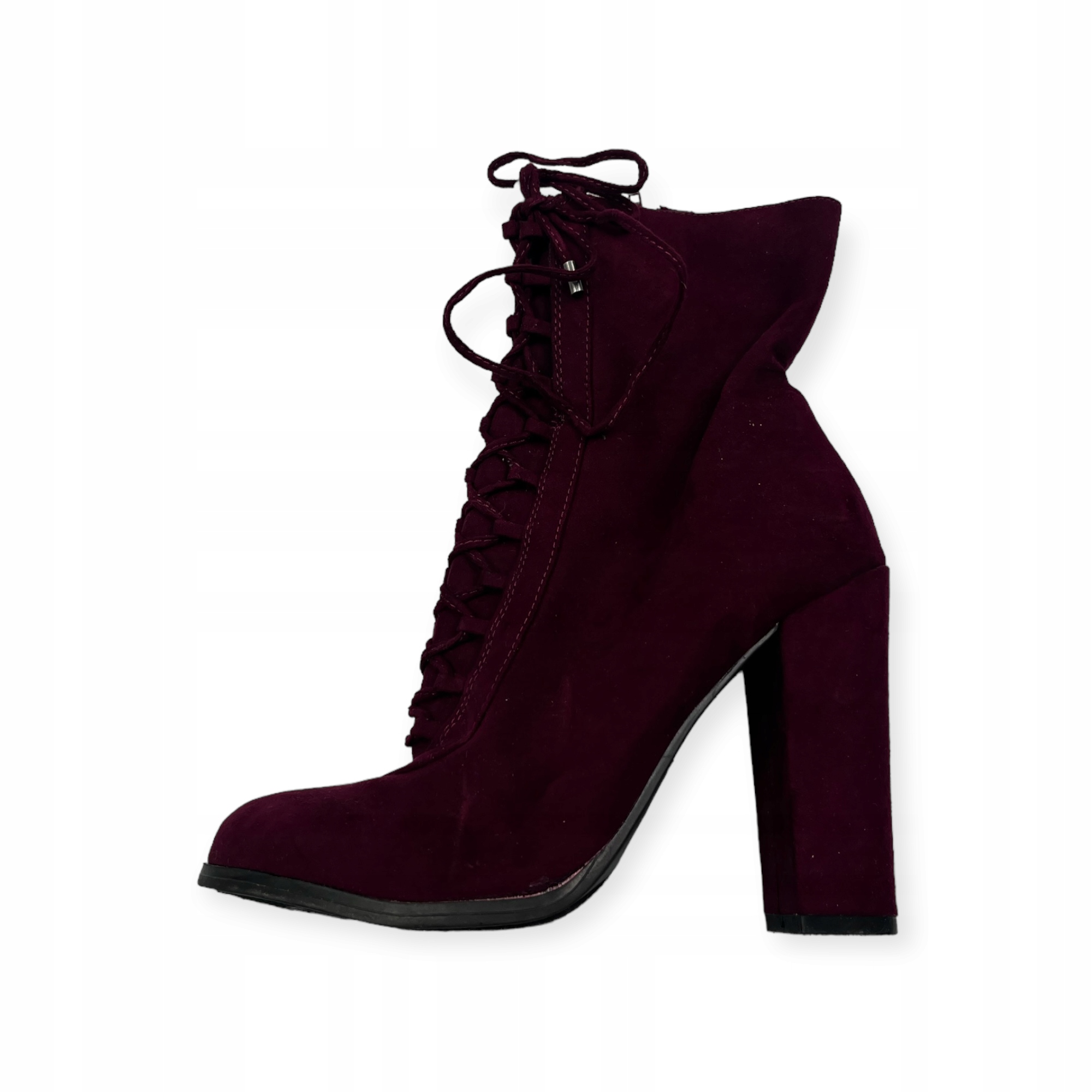 Bordové dámské kotníkové boty Carlos 37,5