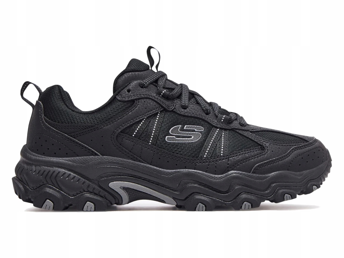Pánské boty Skechers Stamina 237527-BBK terénní Trekkingové černé 42,5