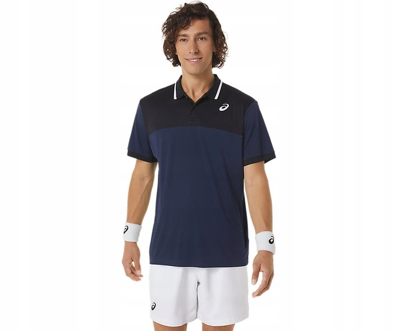 Koszulka Męska Asics Court Polo Midnight/black M