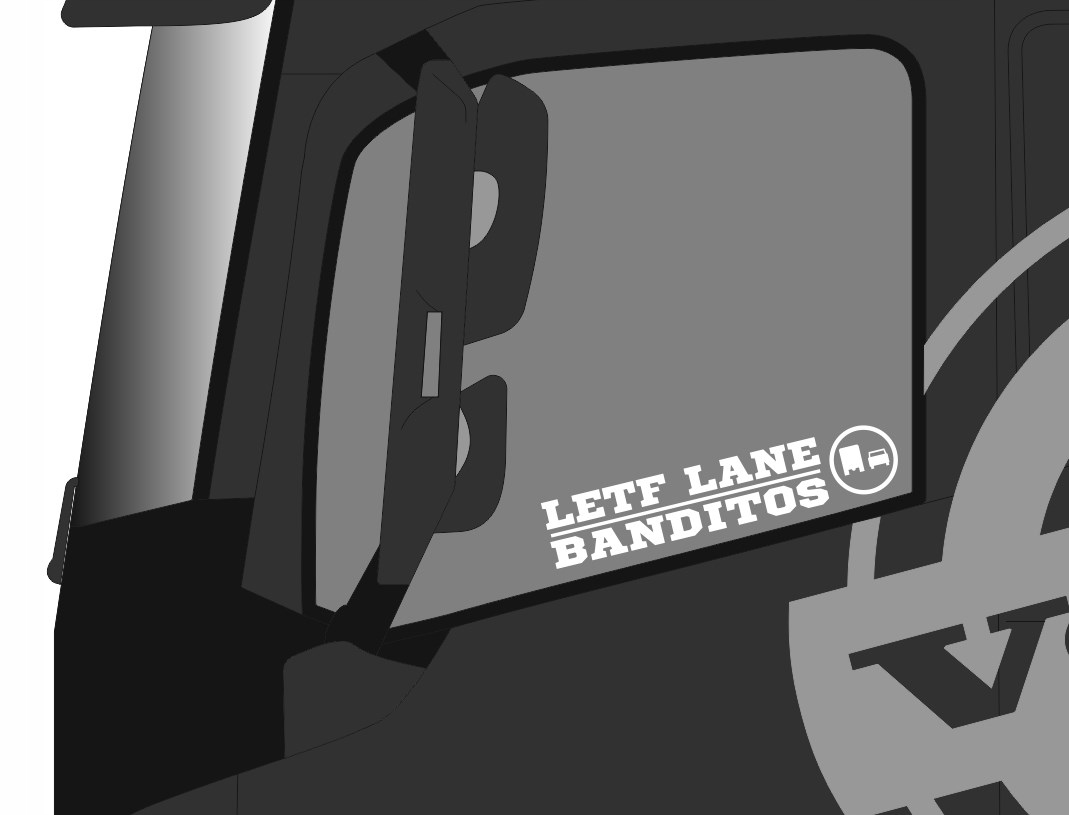 

Naklejki Left Lane Banditos Scania Volvo Daf
