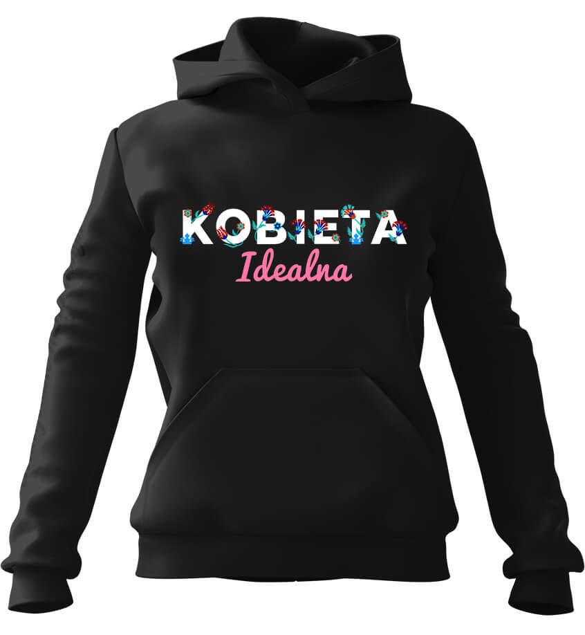 Dámská s kapucí Mikina Woman Black L