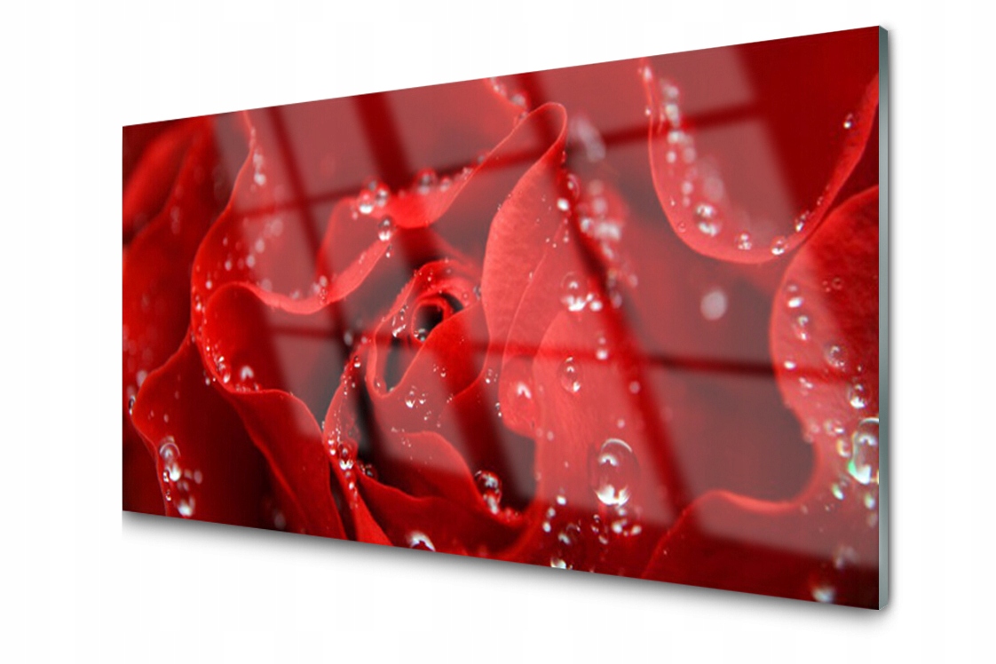 

Panel szklany dekor Róża Kwiat Roślina 140x70