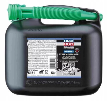 Tekutina Na Čistenie Vstrekovačov 5 L Benzín Liqui Moly