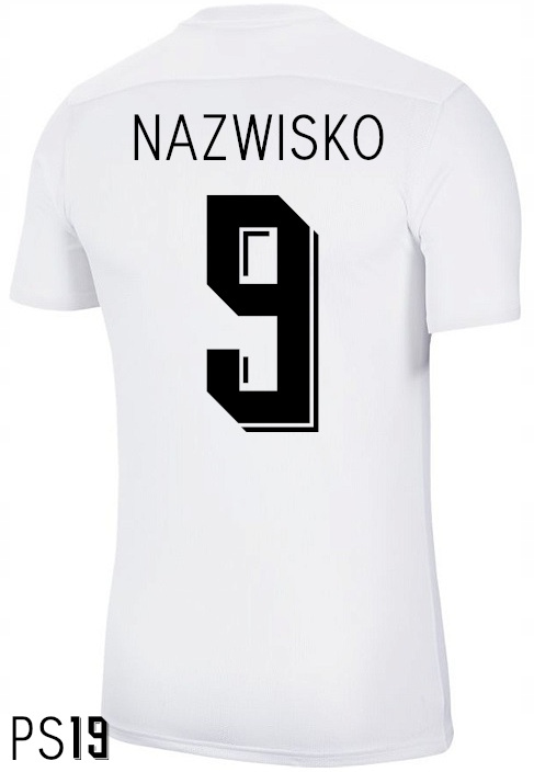 Nike komplet piłkarski z NADRUKIEM XL dres strój spodnie i bluza z napisem Kolor czarny