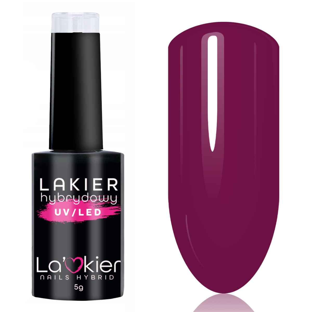 

La'Kier lakier hybrydowy do paznokci 5g nr 144/1