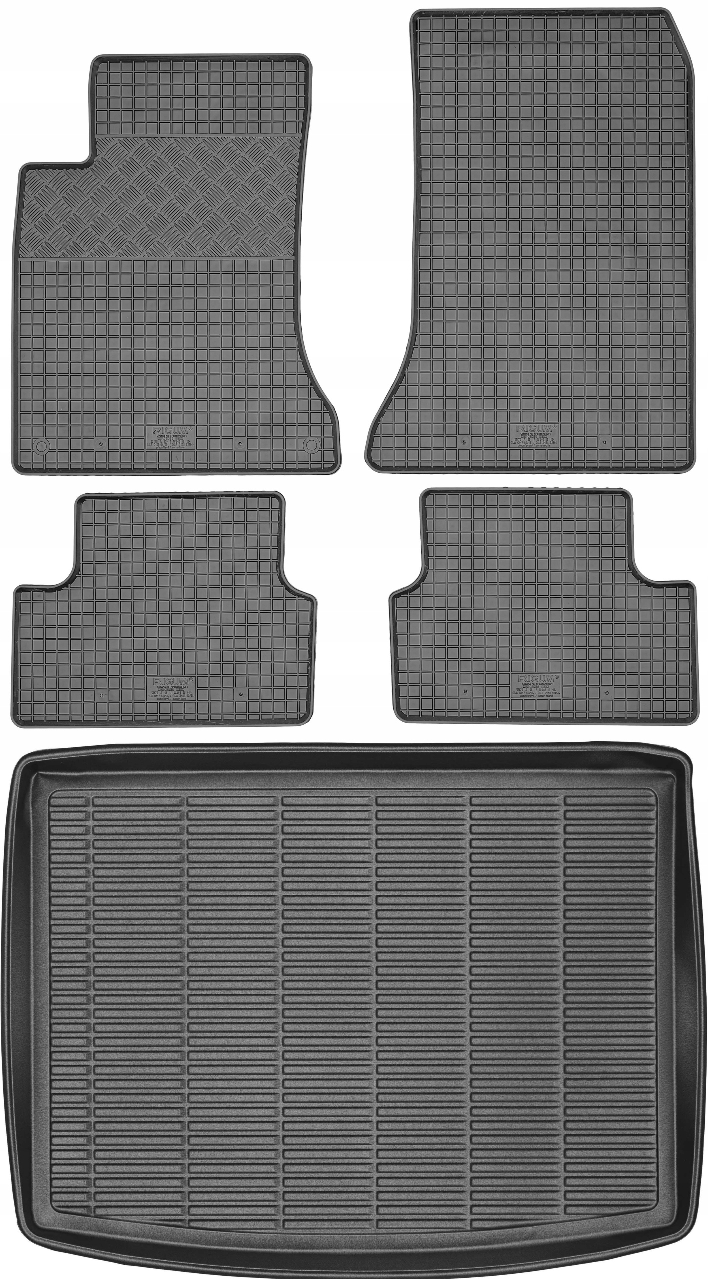 Mercedes Gla X156 Crossover 2013- Sada Gumové rohože rohož