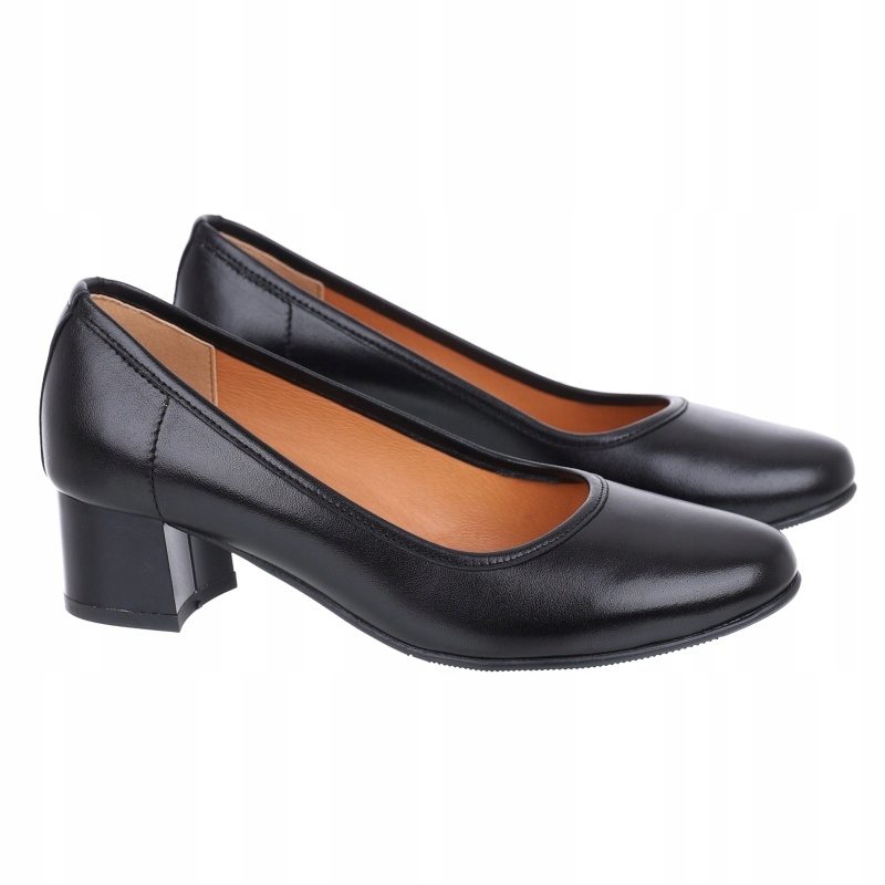 Dámské polobotky Aspena Esk 2076 Černé VEL.41 Kůže