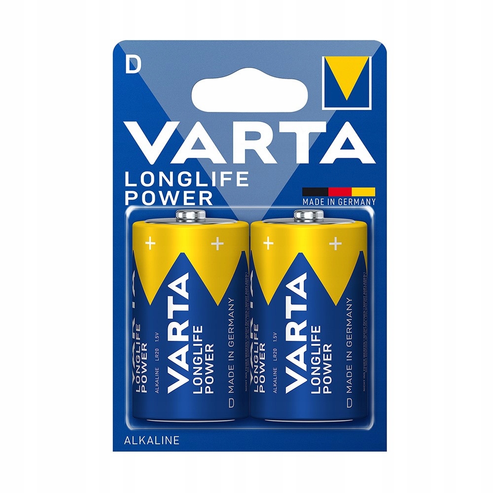 

Baterie alkaliczne R20 Varta Longlife Power D (bli