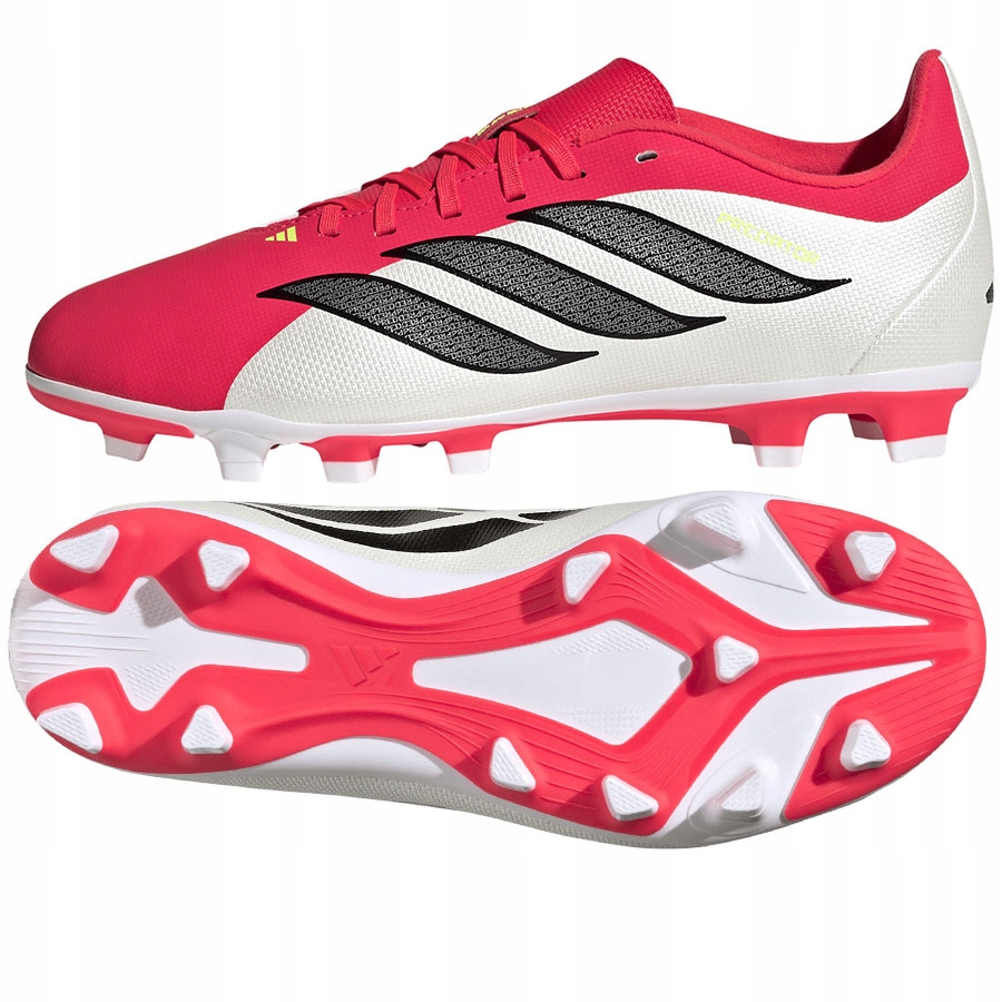 Adidas Predator Club Jr Fg/mg (38 2/3) Boty Lanky Unisex Jr Červené