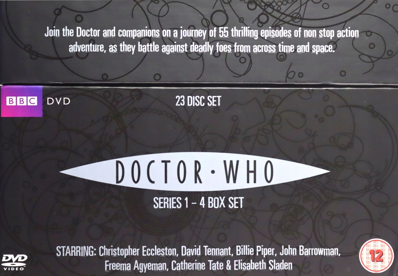 Doctor Who Sezona 1-4 (23 DVD)