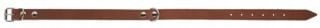 Levně Kožený obojek pro psa Mexica, 34-42 cm x 18 mm, hnědý, Kerbl