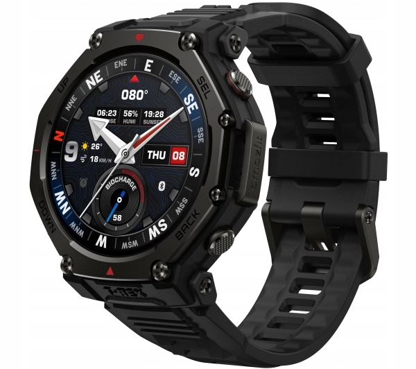 Smartwatch Amazfit T-Rex 3 Pro 1,5" 10ATM Gps Wi-Fi Ai Czarny