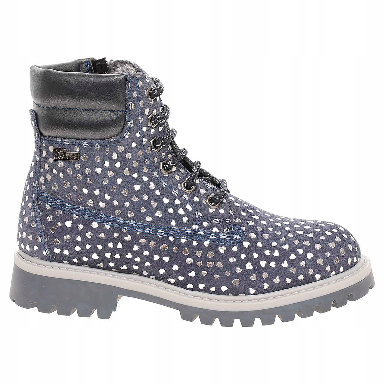 Buty dziewczęce za kostkę s.Oliver 5-36229-23 blue 28