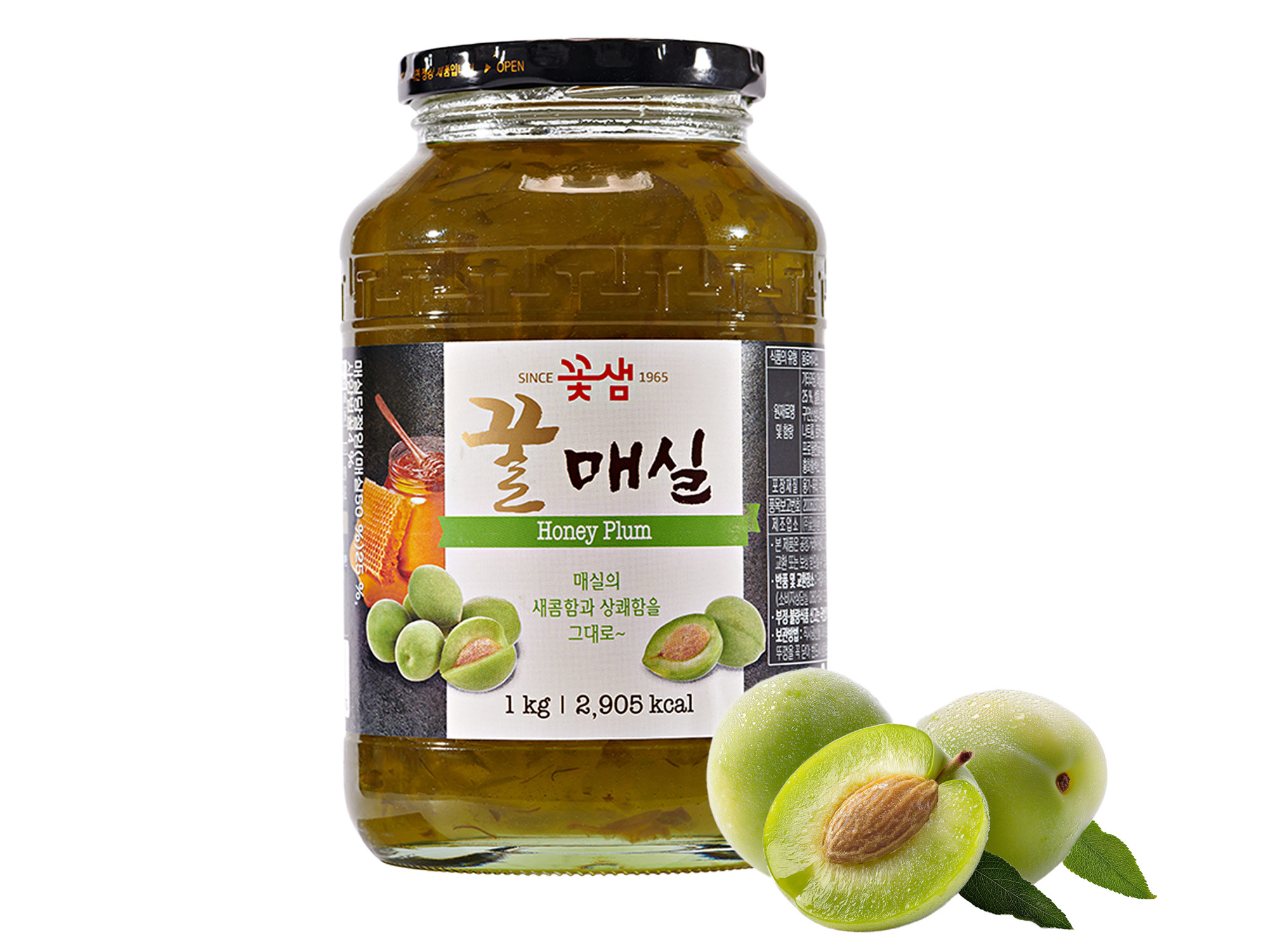 Levně Korejský čaj Green Plum s medem a švestkou 1 kg Kotsam