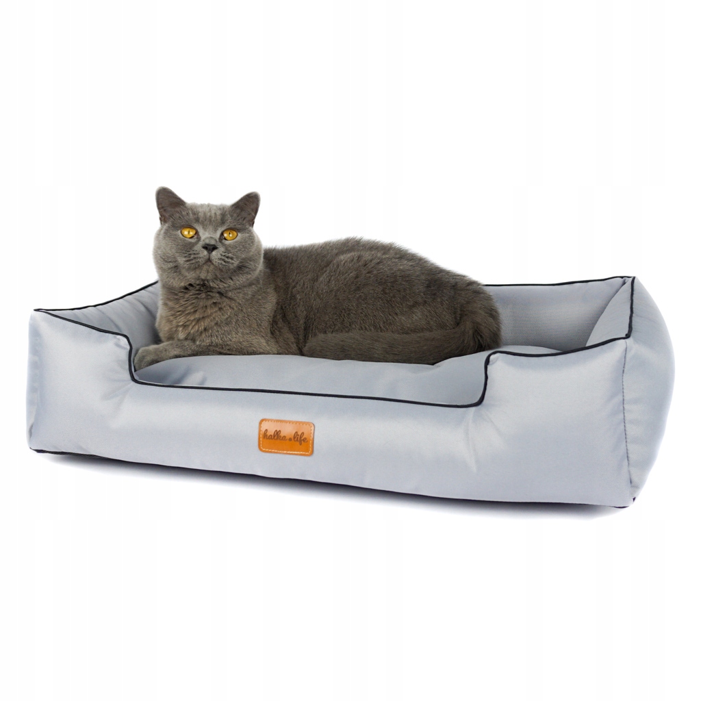 Levně Pelíšek, pohovka pro kočky Šedá, S (65x45)