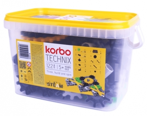 Klocki korbo technix 122 el.