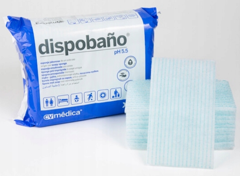 

Myjka Do Mycia Ciała Z Mydłem Dispobano 24 Szt.