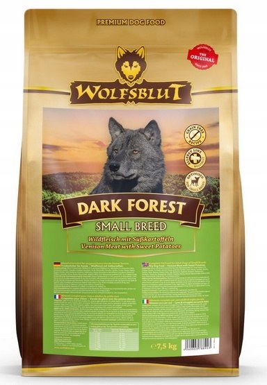 Wolfsblut Dog Dark Forest Small – zvěřina a batáty 7,5 kg