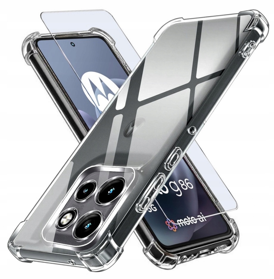 Etui plecki CosmoTel do Motorola Moto G86/G86 Power TPU anti-shock