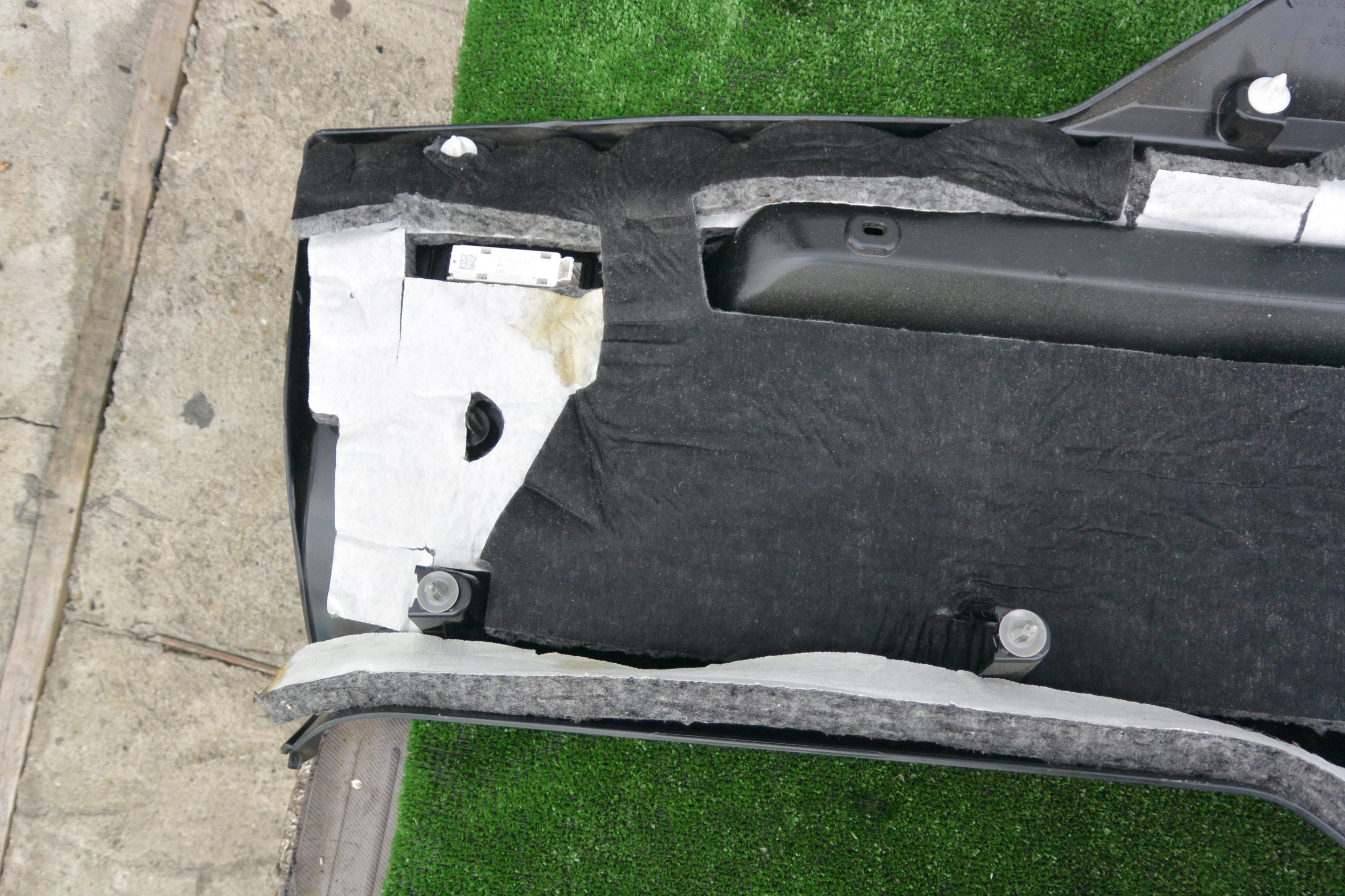 upholstery cover bonnet boot black BMW X5 E70