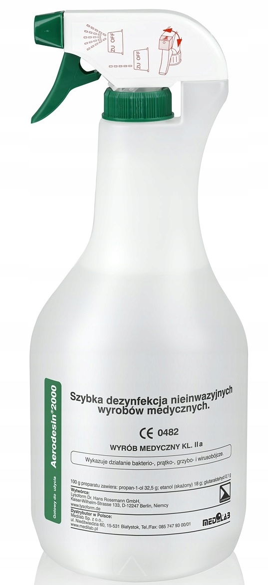 

Aerodesin 2000 1L Szybka Dezynfekcja Powierzchni