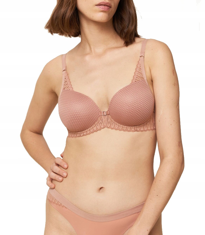 U743 Triumph podprsenka vyztužená béžová Aura Spotlight Whp velikost 75B