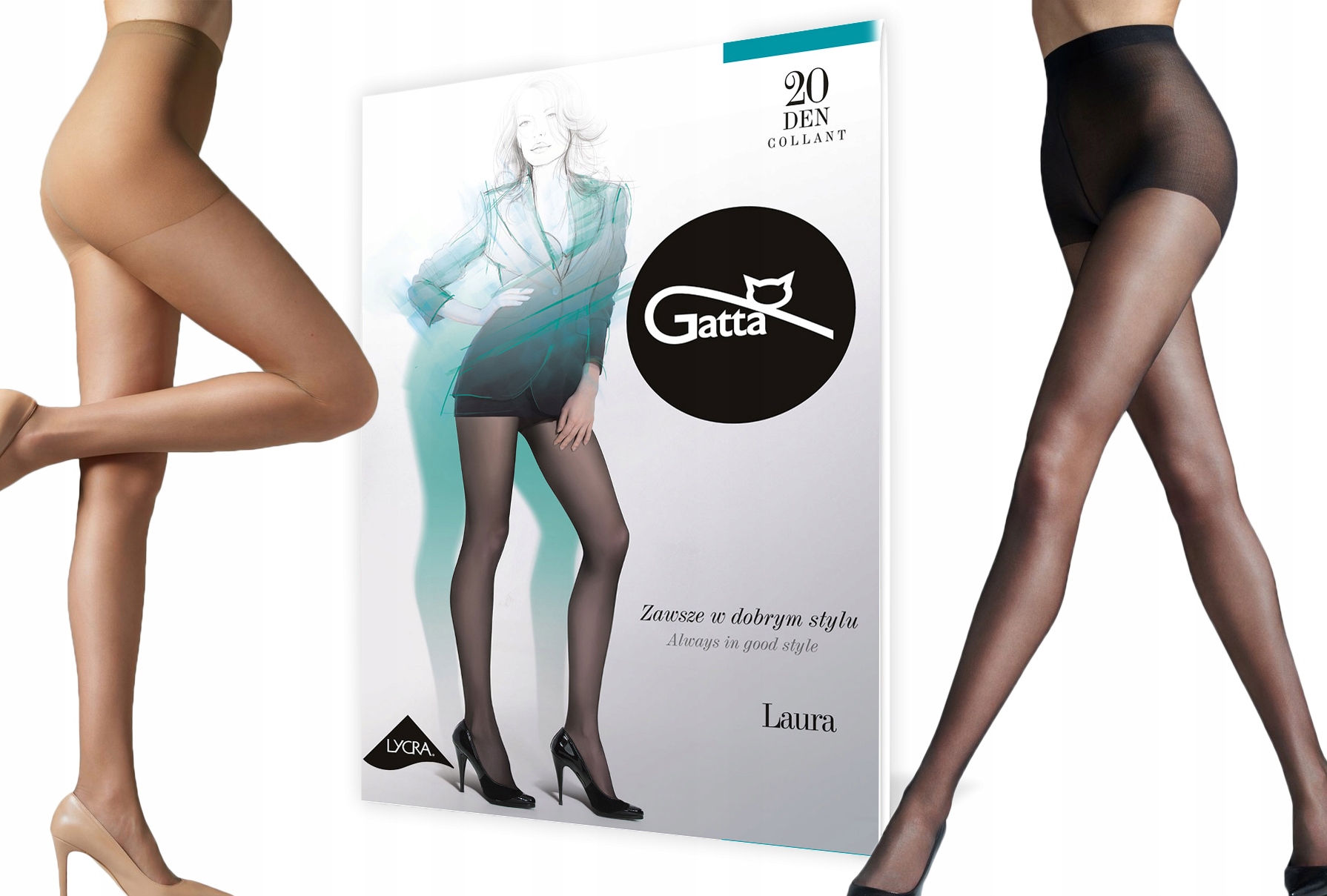

Gatta Laura rajstopy lycra 20 Den , 1 Xs