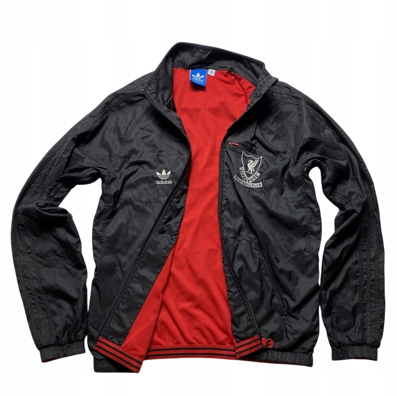 FC LIVERPOOL The Reds ADIDAS Originals czarna KURTKA /WIATRÓWKA rozmiar M