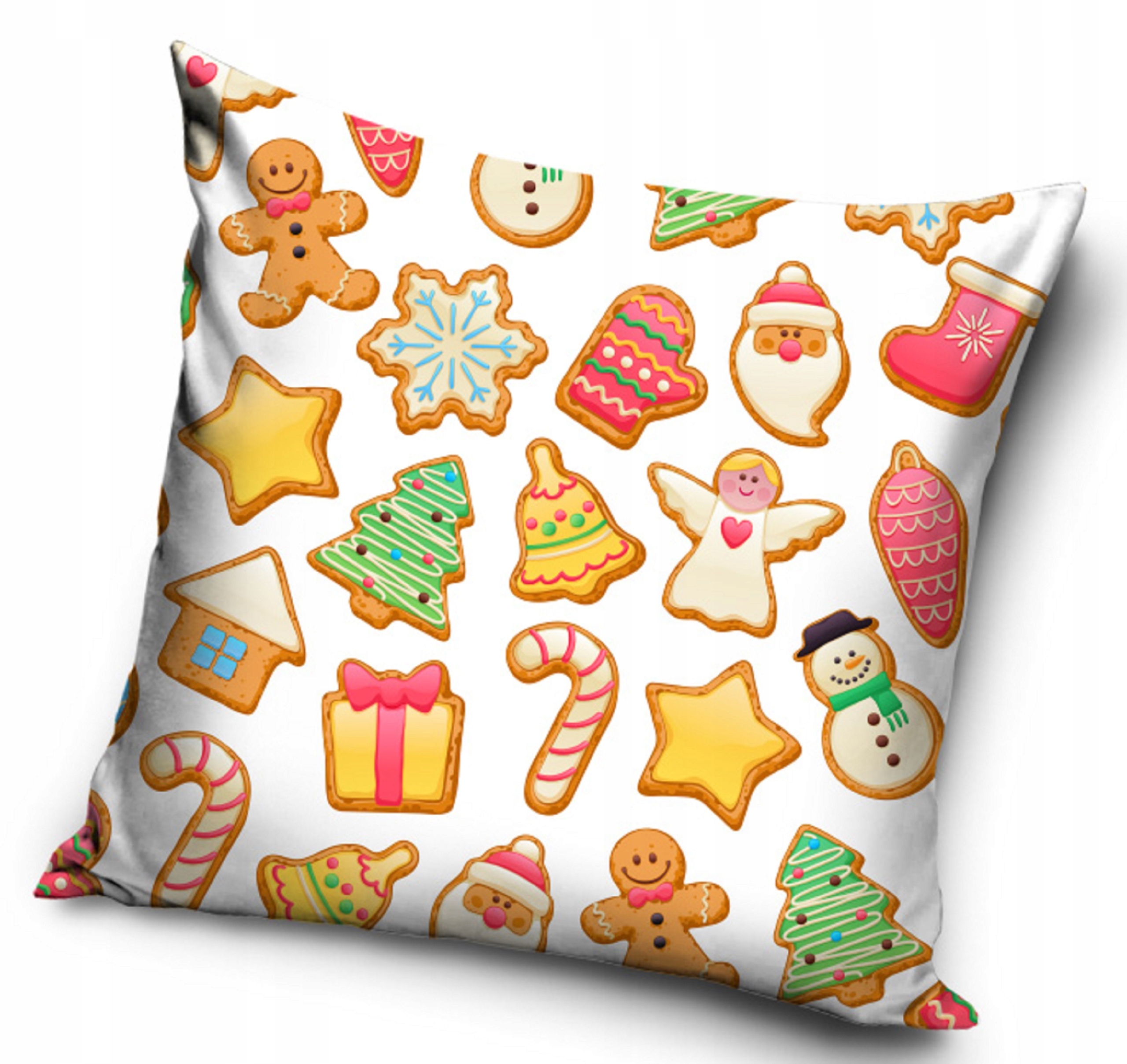 

poszewka 40x40 świąteczna Xmas aniołki pierniczki