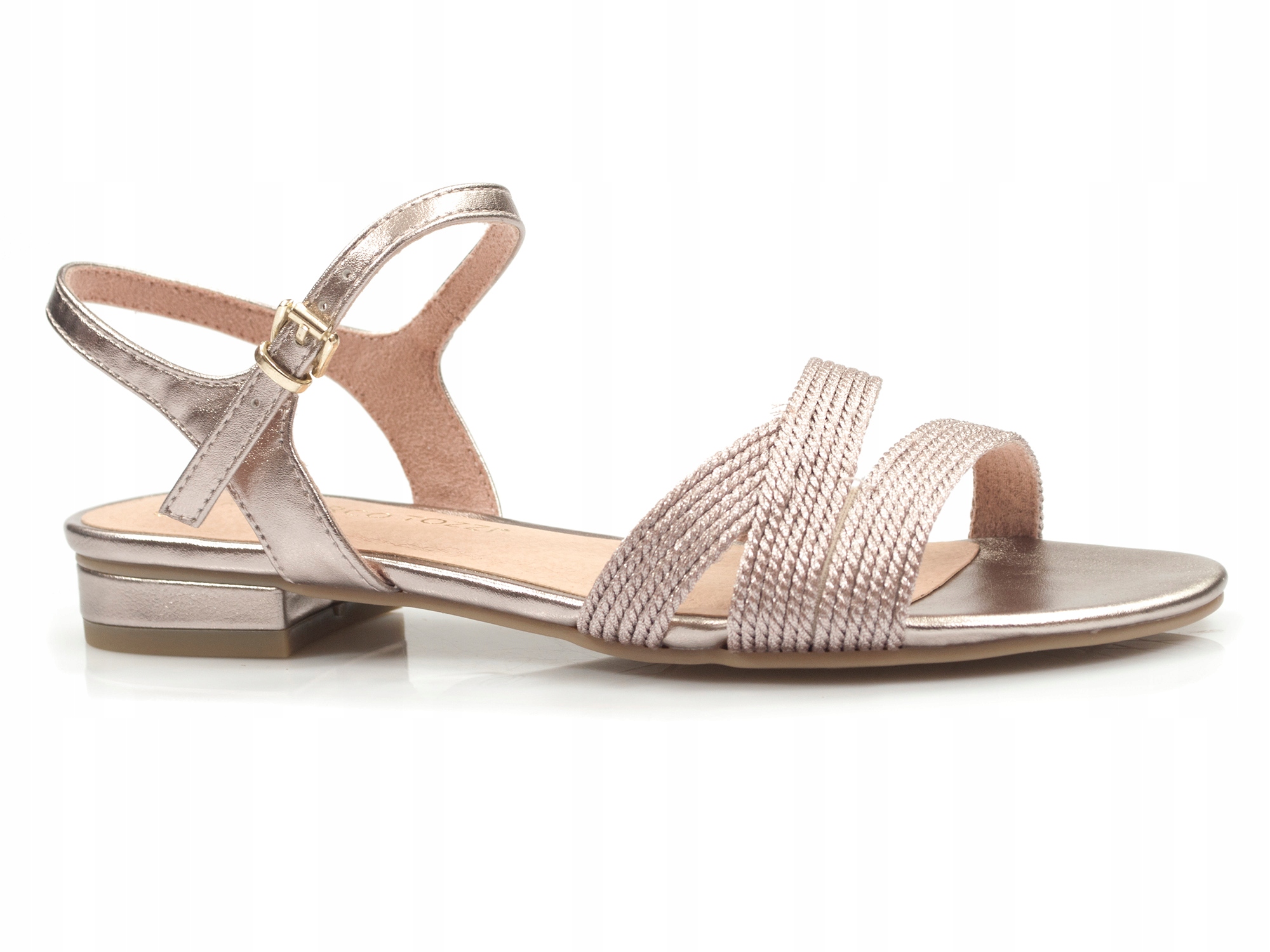 

sandały Marco Tozzi komfortowe damskie rzymki buty