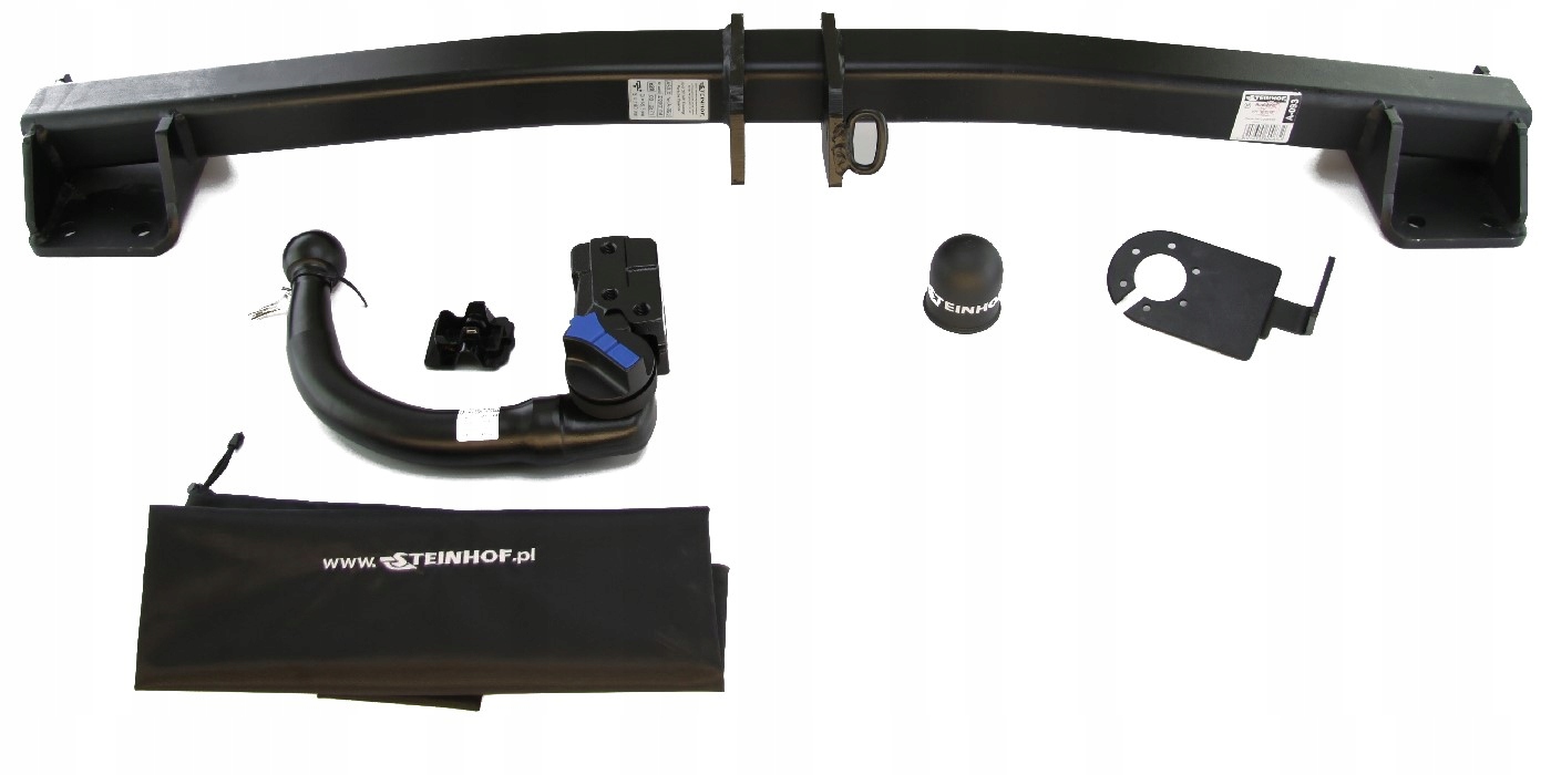 Hak holowniczy Wypinany Audi Q7 I 4L 1 SUV 06-15 MODUŁ 13 PIN GRATIS Nowy Stan opakowania oryginalne