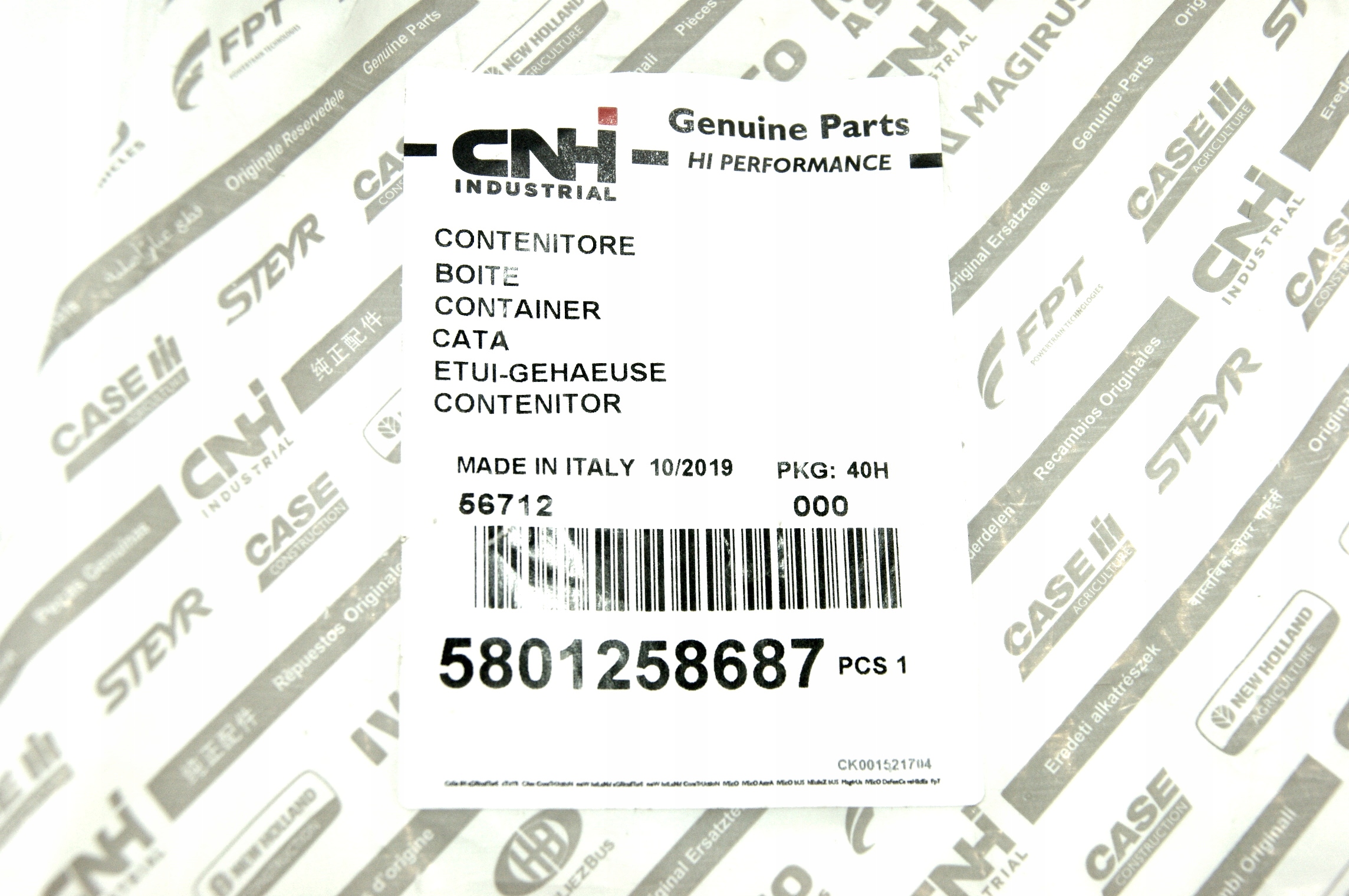 Uchwyt na Kubek IVECO DAILY 2009 - 2014 LEWY ORYG Strona zabudowy lewa