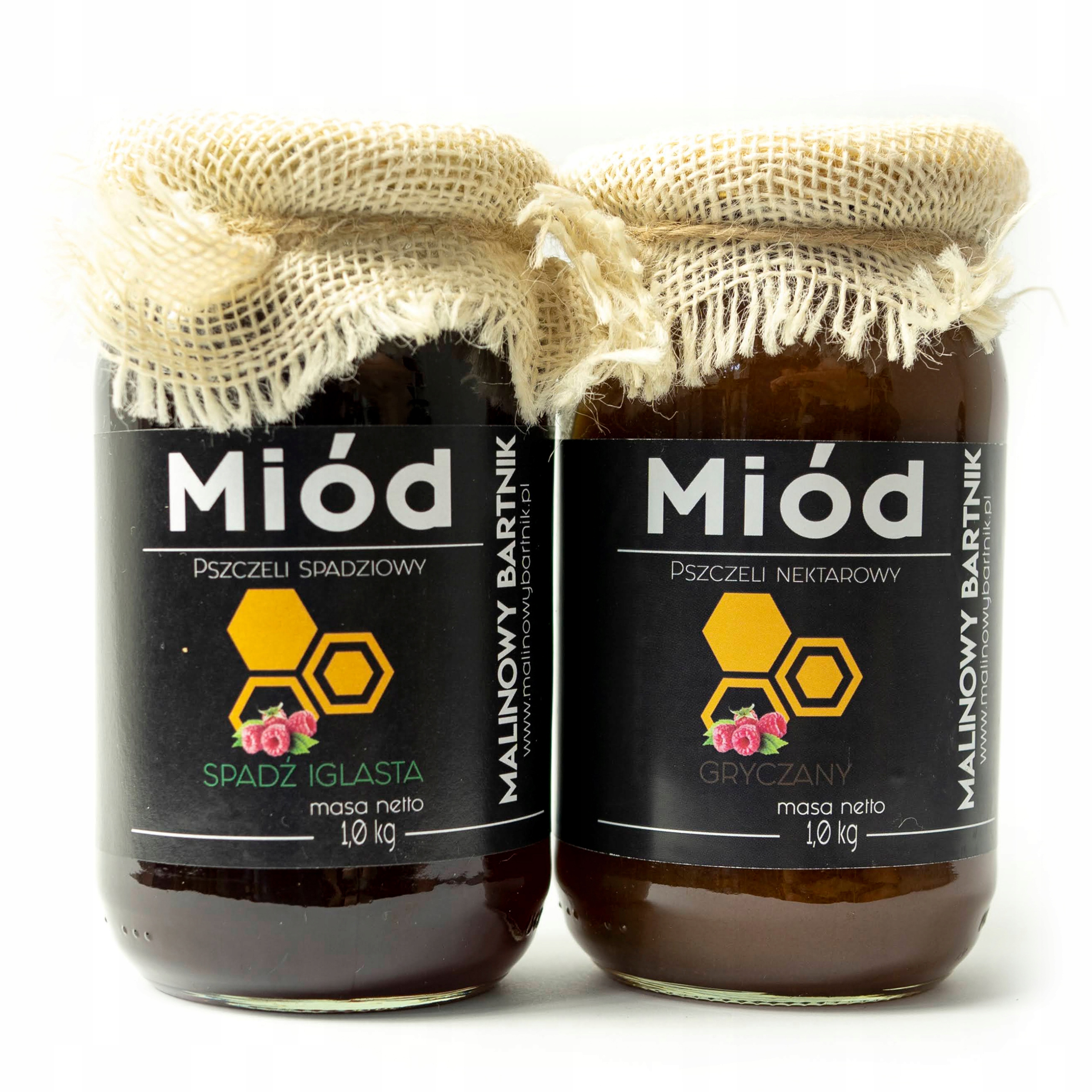 Levně Tmavé Medy 2 kg Medovicový Jehličnatý a Pohankový Sklizeň 2025