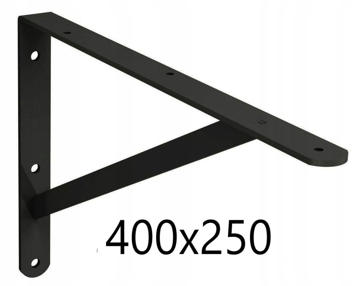 

Wspornik pod Półkę Mocny Duży 400x250mm Heavy
