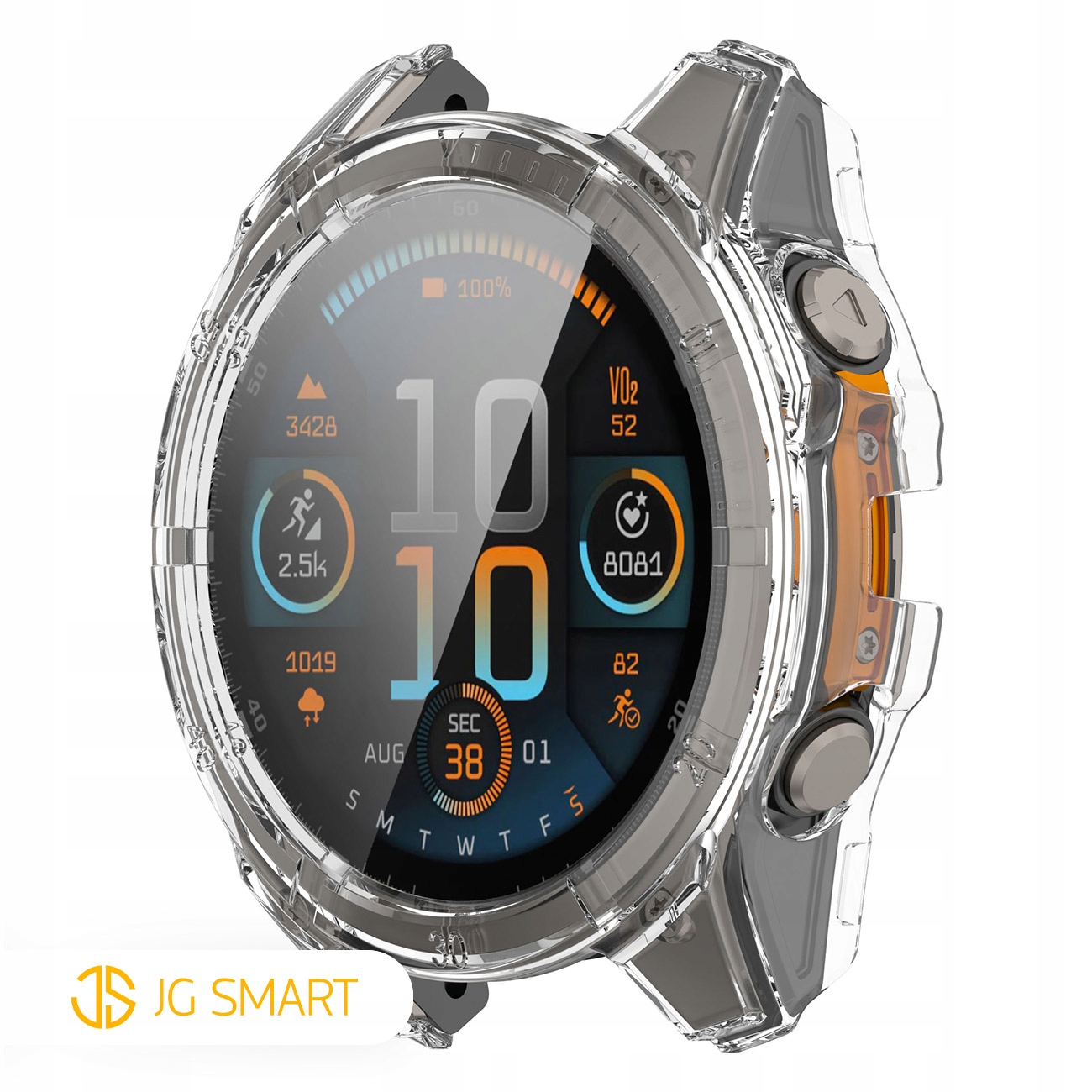 ETUI OCHRONNE 2w1 SZKŁO HARTOWANE do Garmin Fenix 8 - 51mm