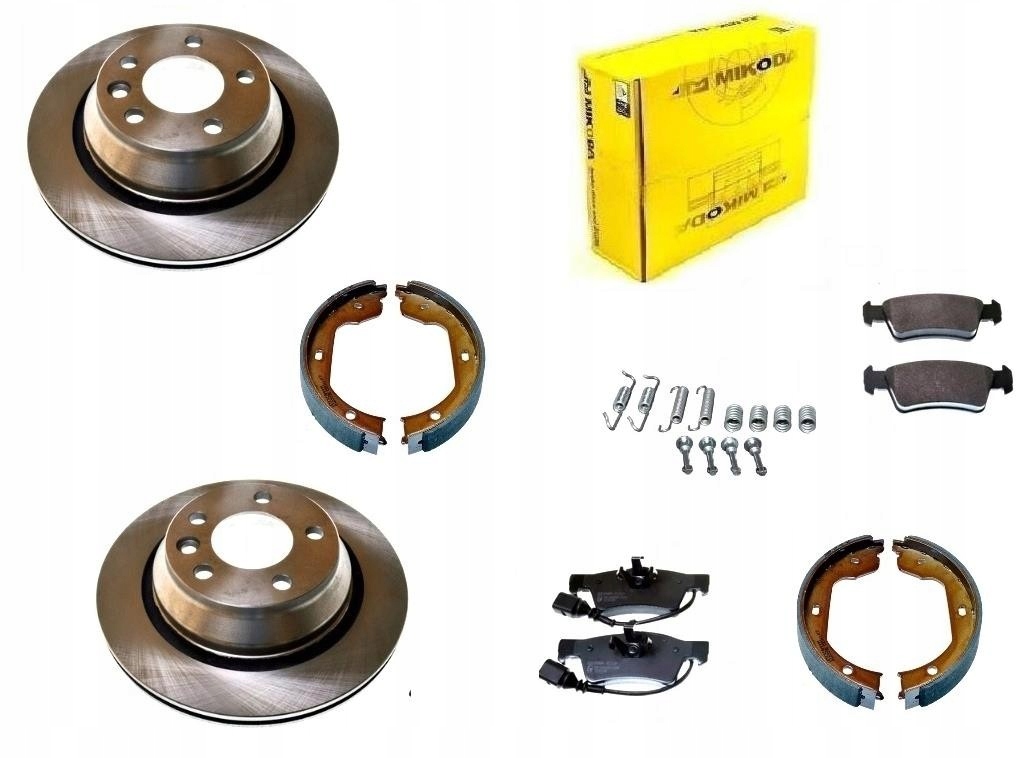 Kotouče Čelisti Vw Touareg 7L 2002-2010 2.5 Tdi Zadní Sada 314MM