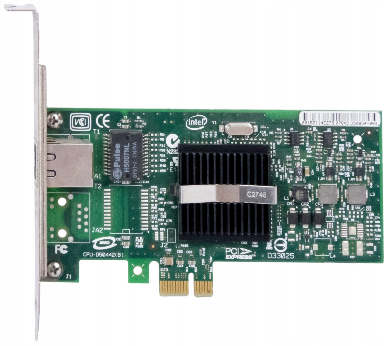 Intel PRO/1000 Pt RJ45 PCIe EXPI9300PTBLK