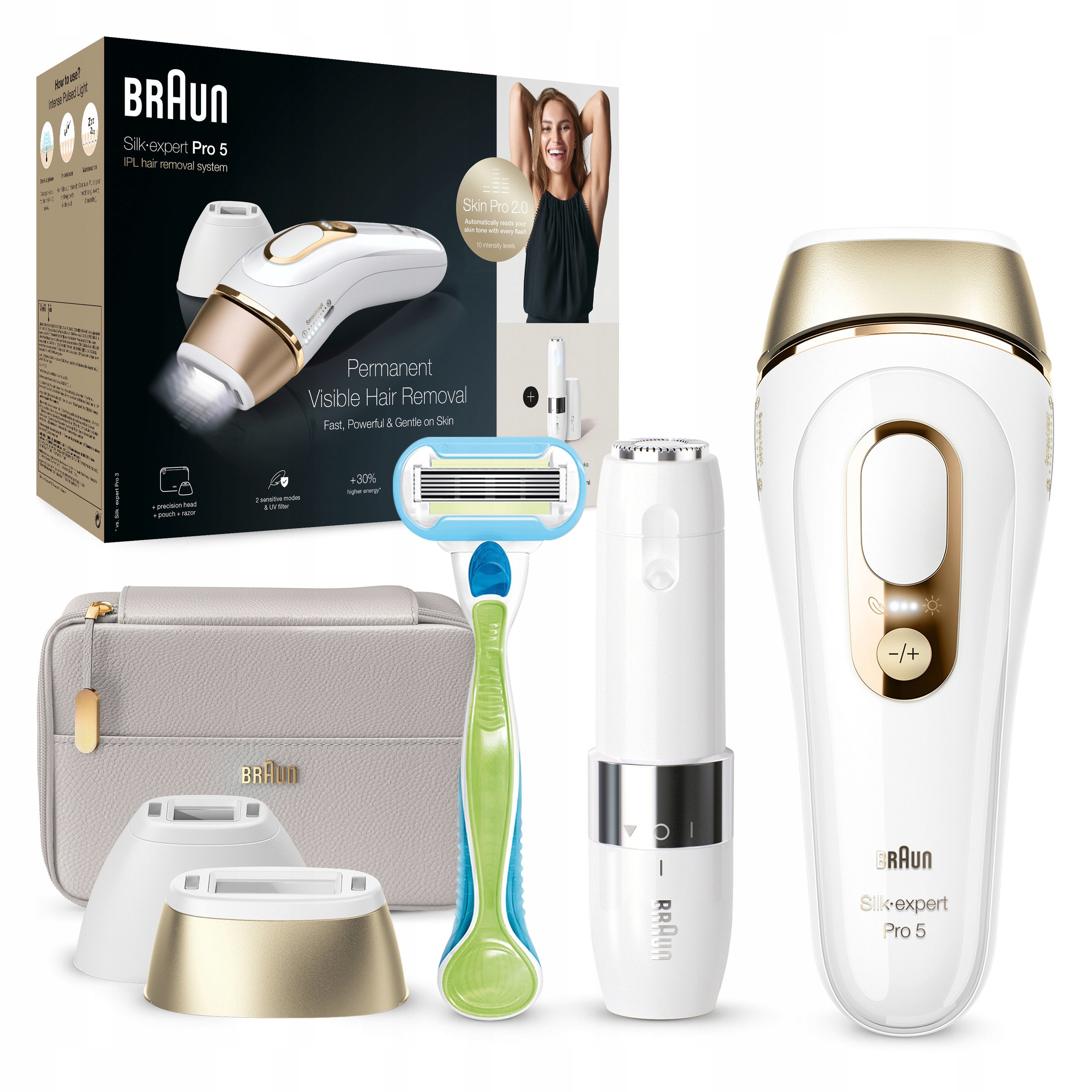 

Depilator Braun Silk-expert Pro 5IPL PL5159 zestaw