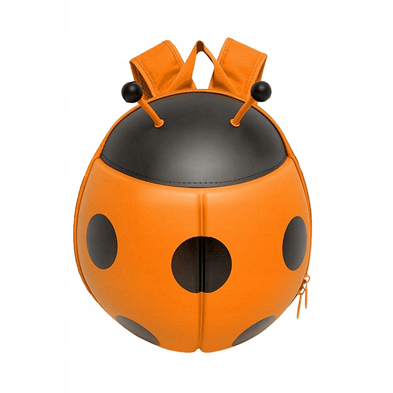 Plecak dla dziecka Biedronka pomarańczowa Biedroneczka Do przedszkola