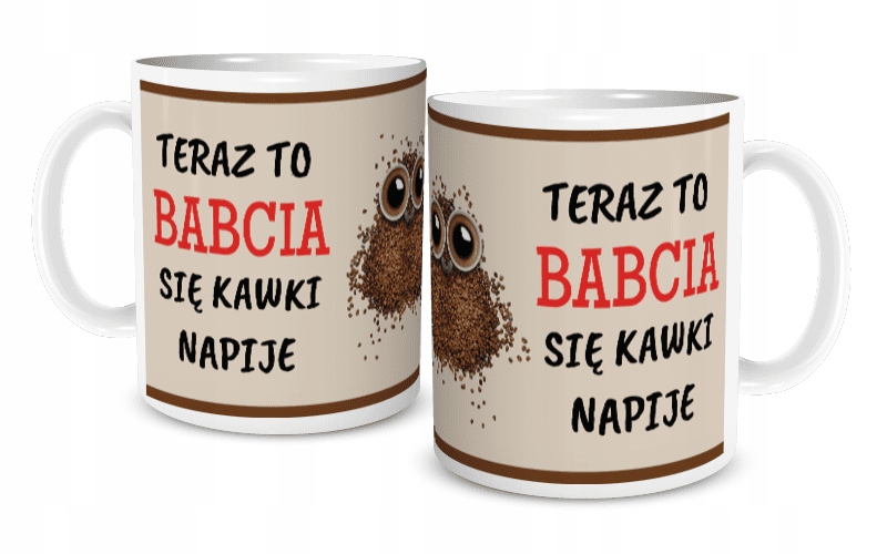 

Kubek Dzień Babci Babcia Się Kawki Napije