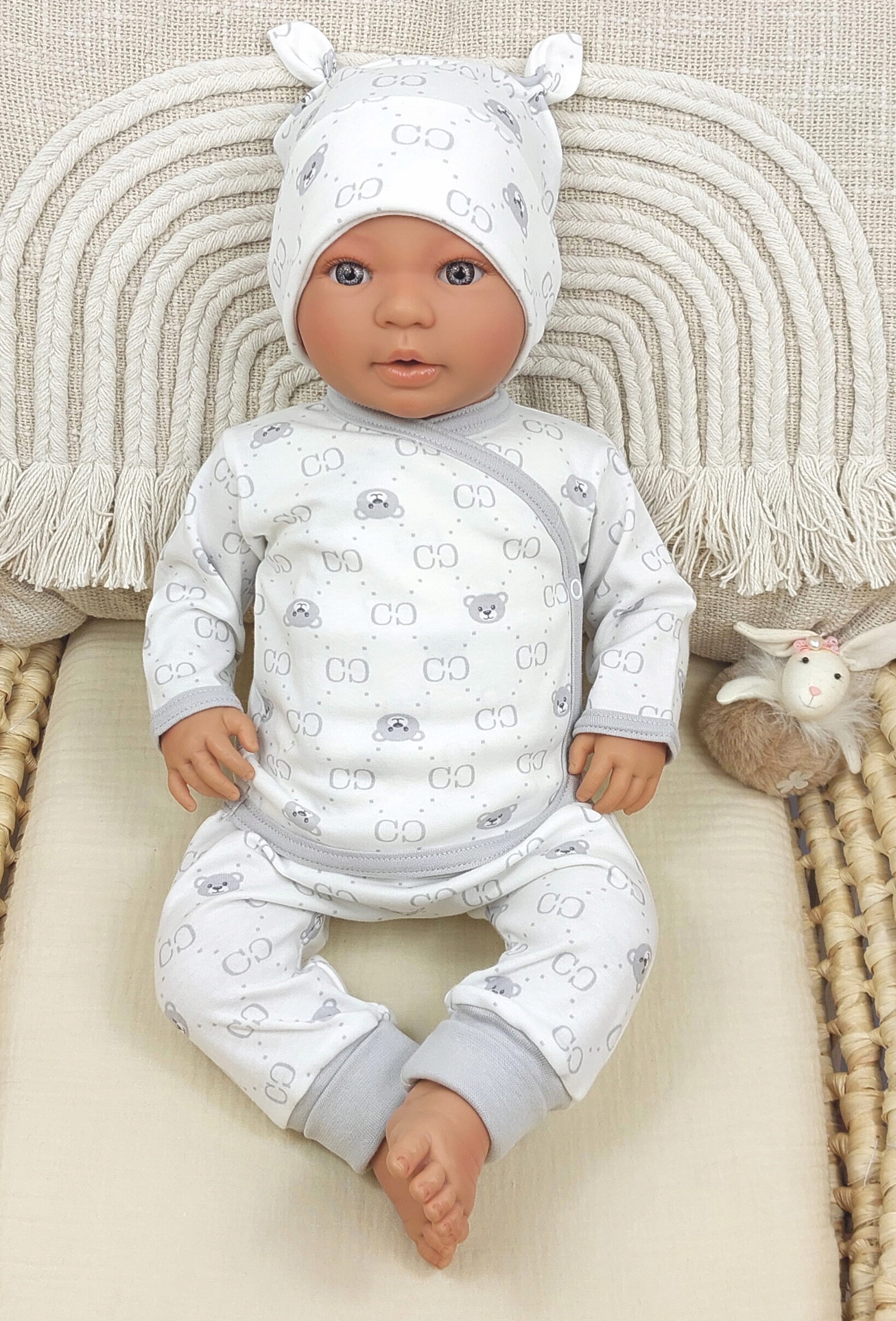 KOSZULKA NIEMOWLĘCA KOPERTOWA KAFTANIK 56 /54/ Marka kaia-baby