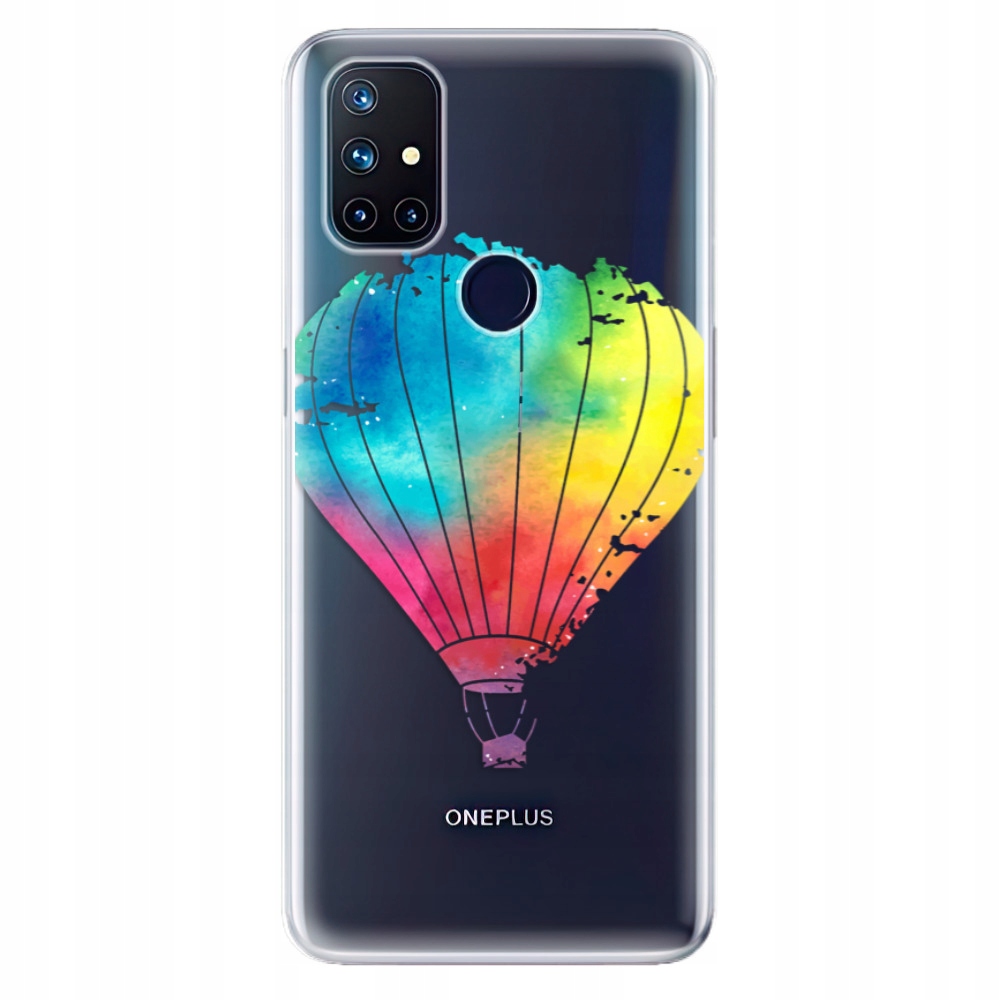 Silikonowe etui iSaprio Flying Baloon 01 do OnePlus Nord N10 5G