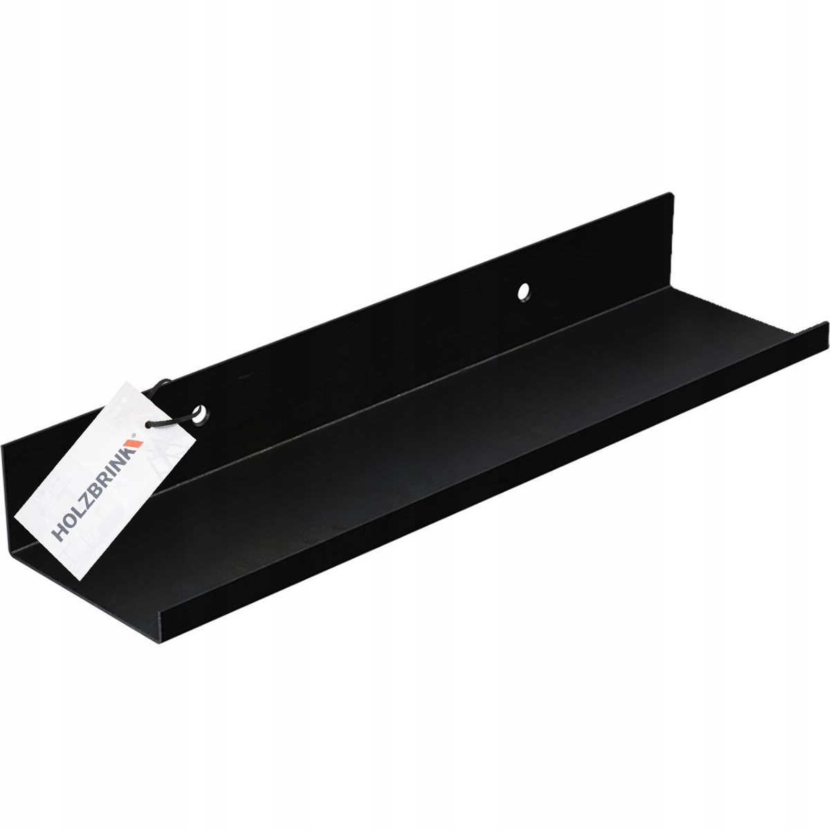 

Metalowa półka ścienna 400x110mm Czarna